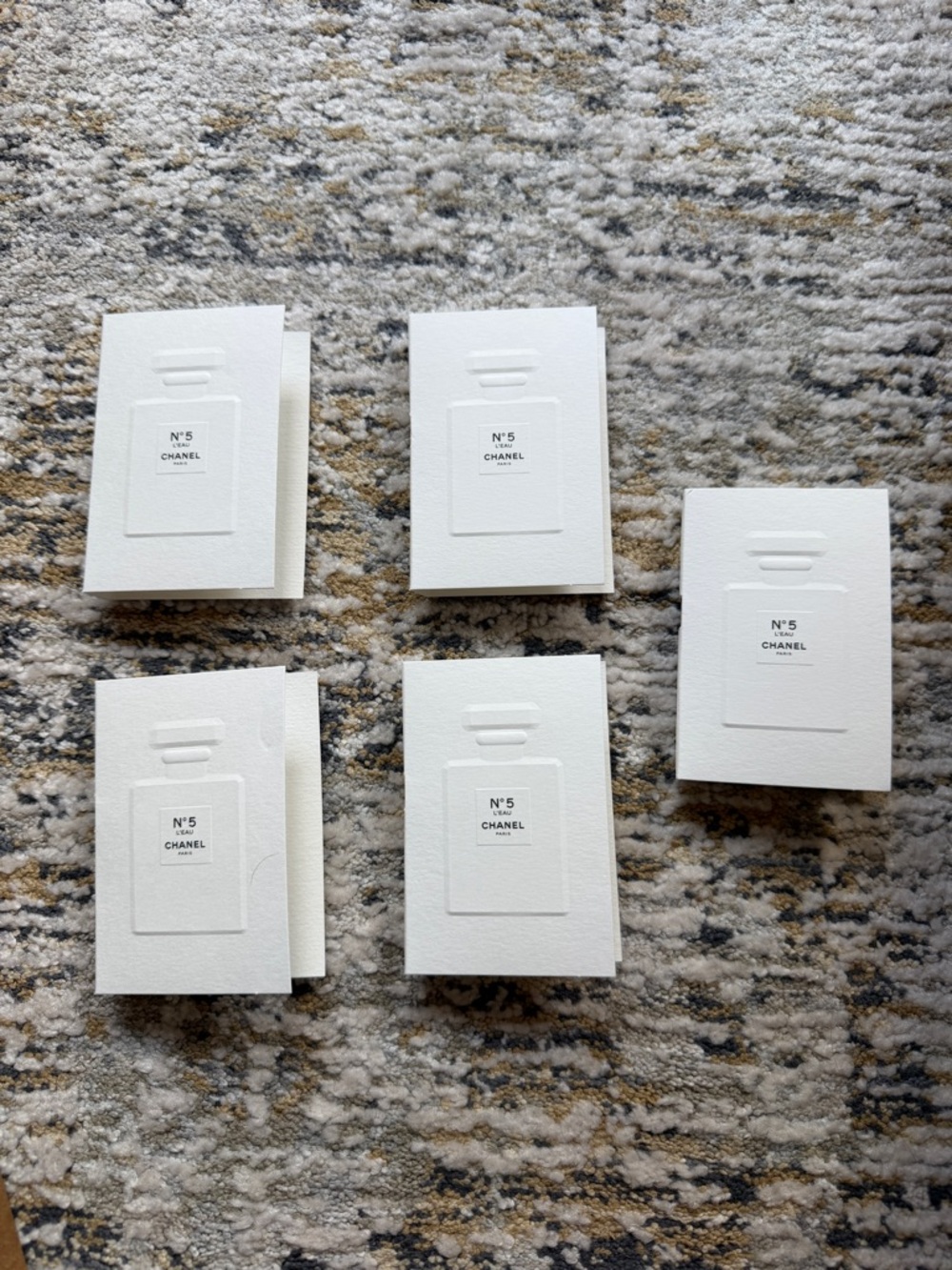 Chanel N°5  5pc perfume Sample